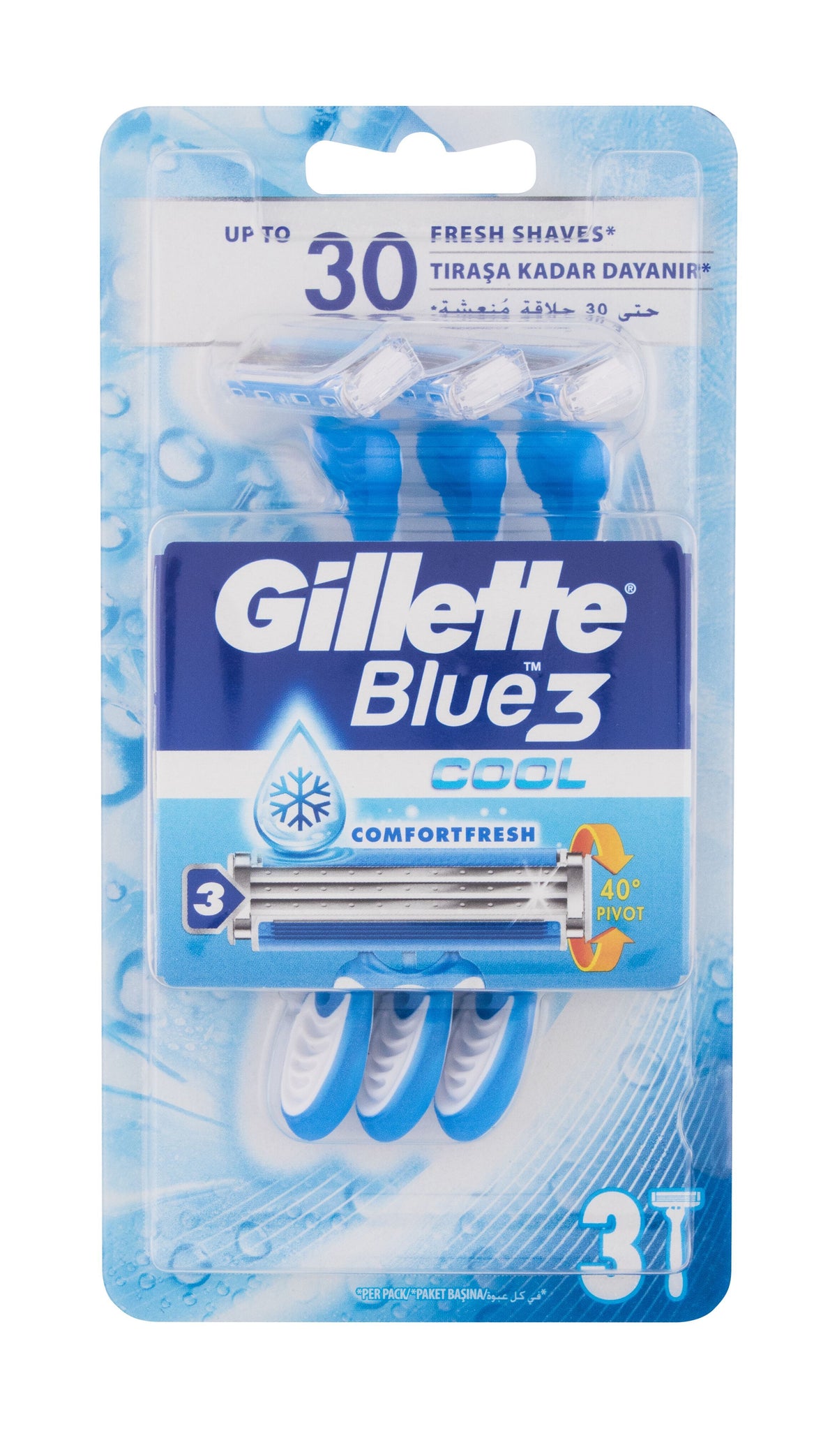 Gillette Blue3 Cool Razor