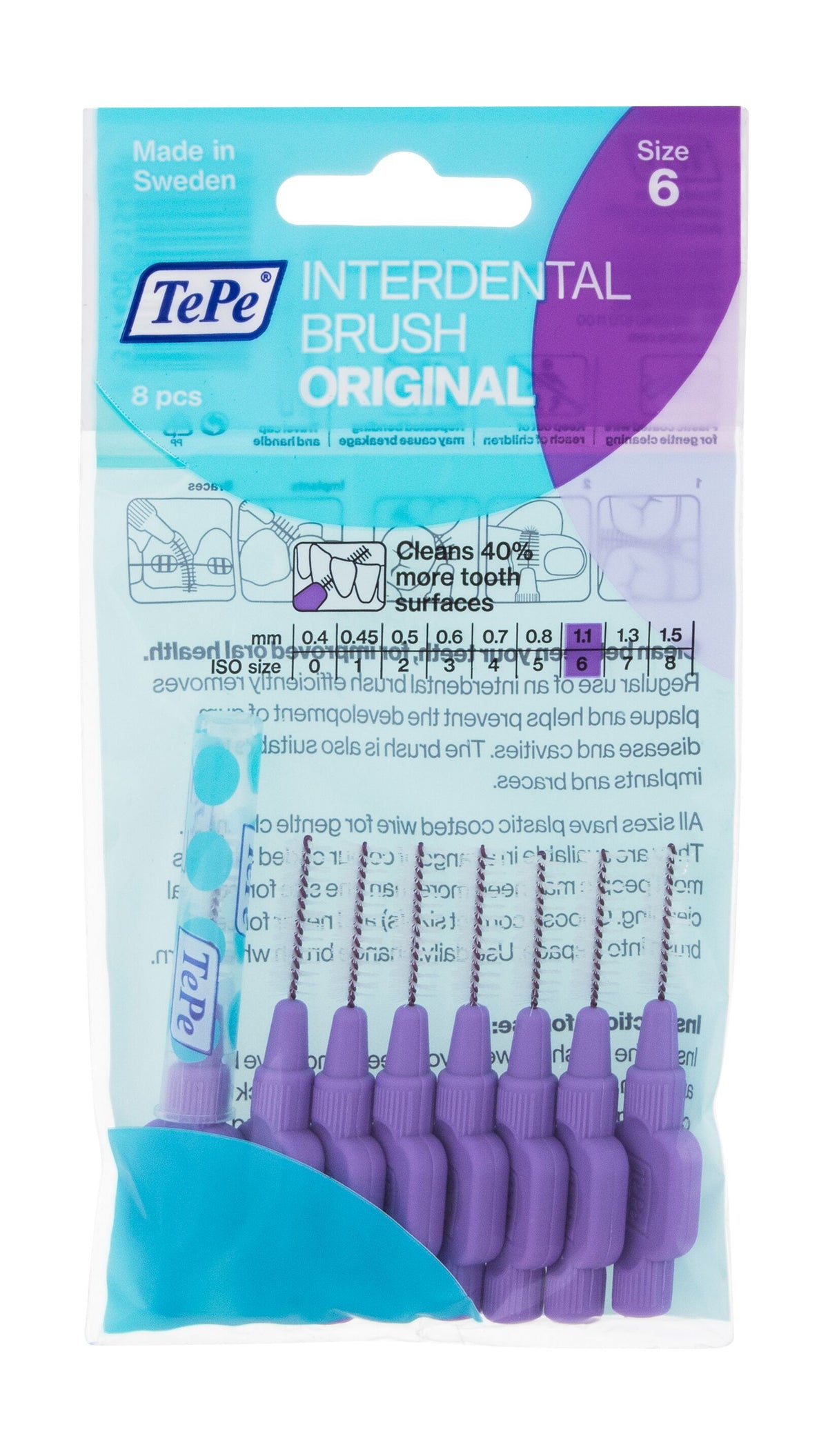 TePe Original Interdental Brush 8 ks 1,1 mm