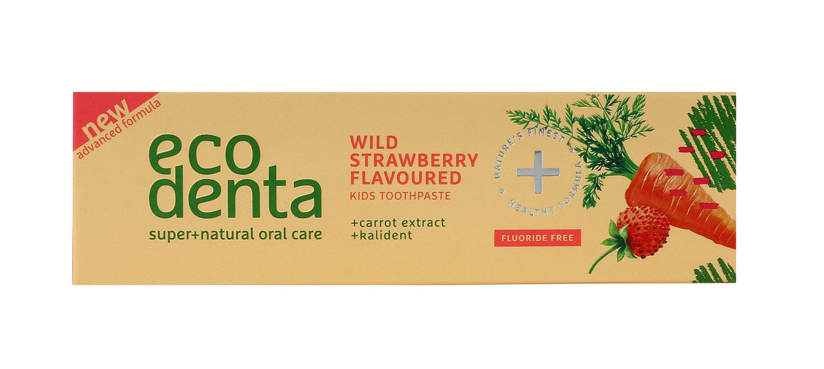 Ecodenta Toothpaste Wild Strawberry Flavoured Toothpaste