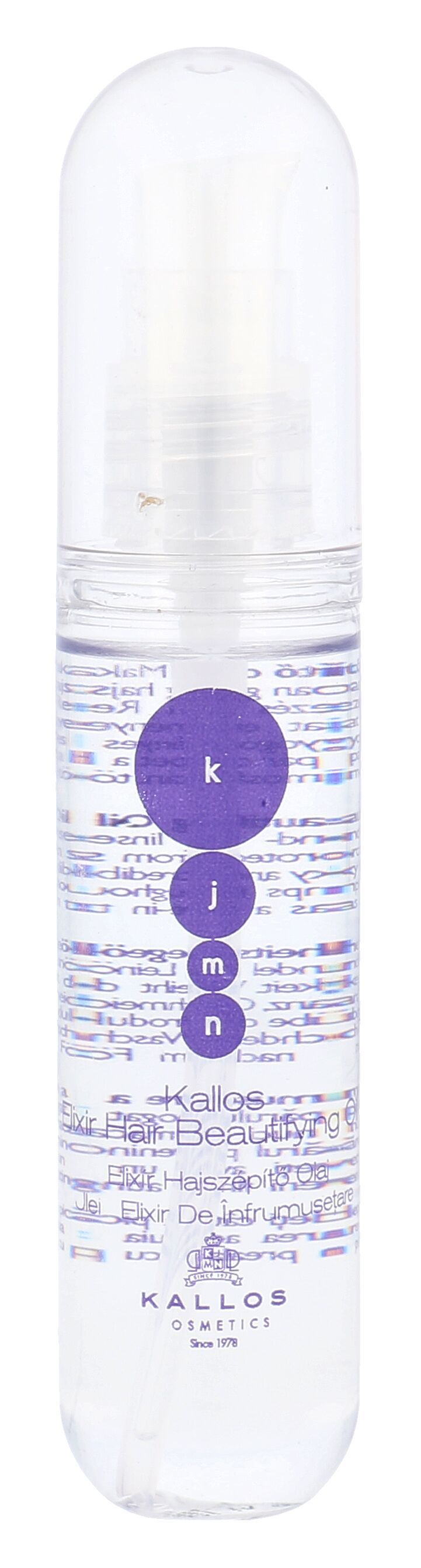 Kallos Cosmetics Elixir Hair Beautifying Oil
