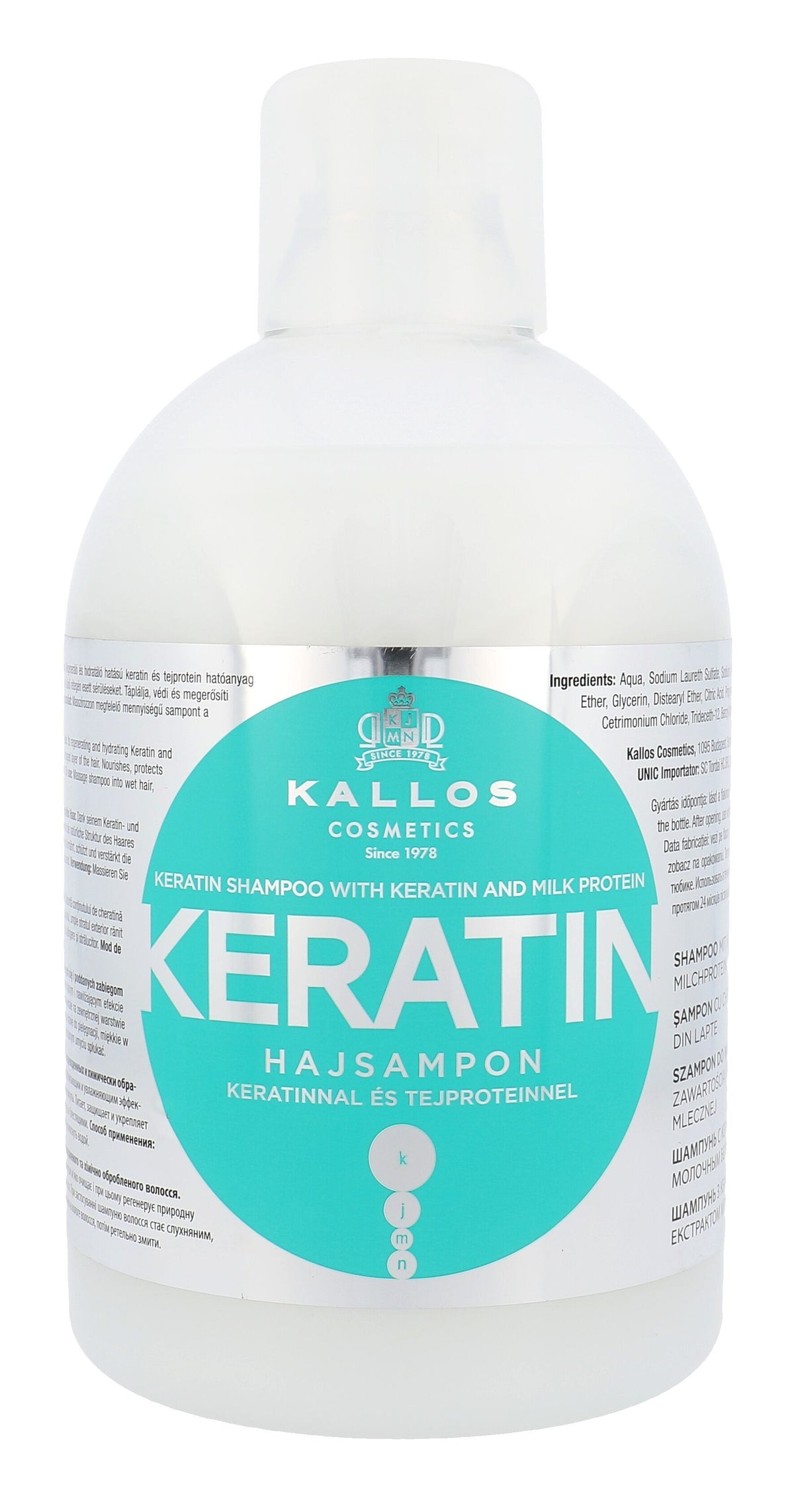 Kallos Cosmetics Keratin Shampoo