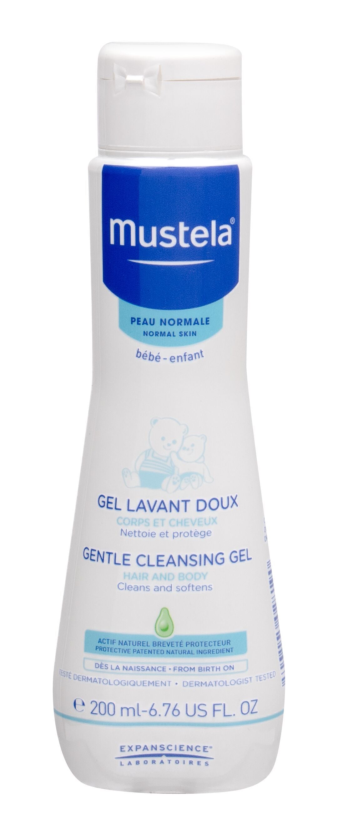 Mustela Bébé Gentle Cleansing Gel Shower Gel Hair and Body