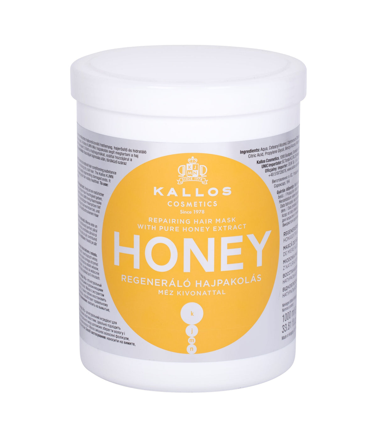 Kallos Cosmetics Honey Hair Mask