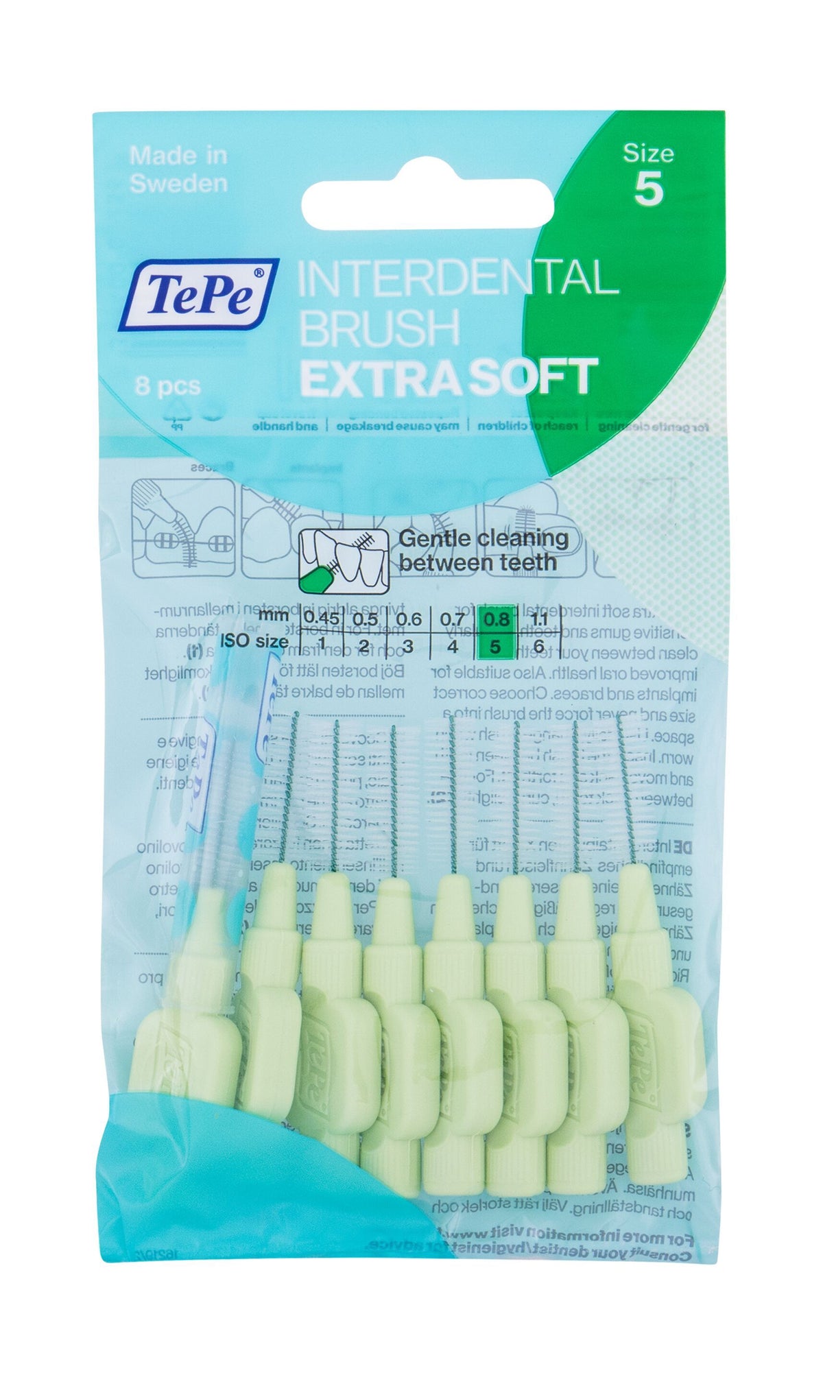 TePe Extra Soft Interdental Brush 8 ks 0,8 mm