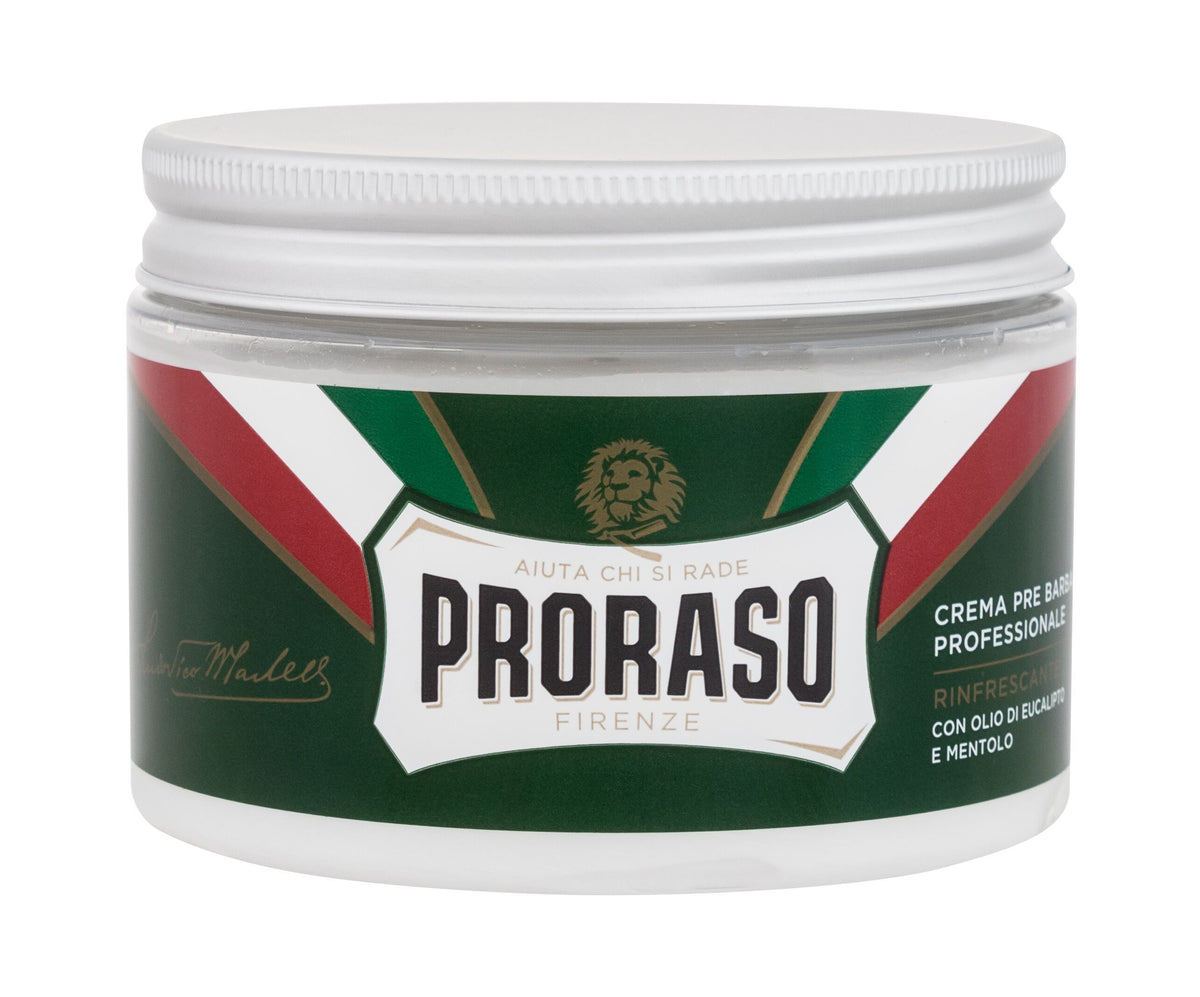 PRORASO Green Pre-Shave Cream Before Shaving