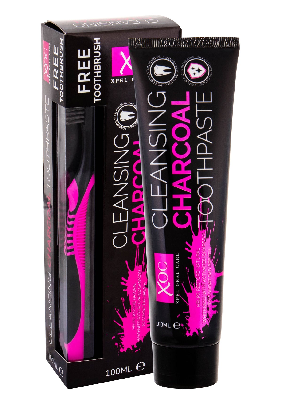 Xpel Oral Care Cleansing Charcoal Toothpaste