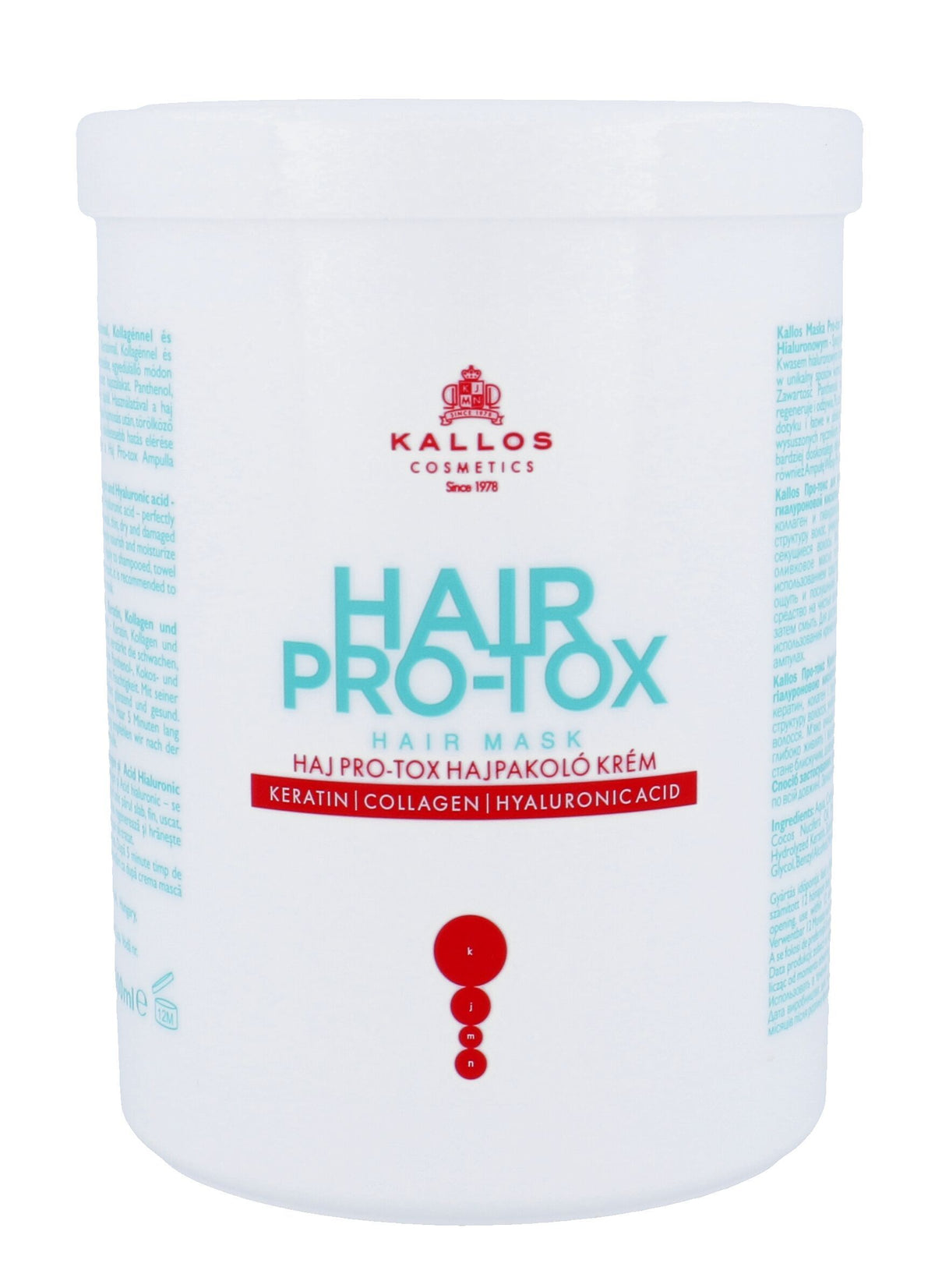 Kallos Cosmetics Hair Pro-Tox Hair Mask