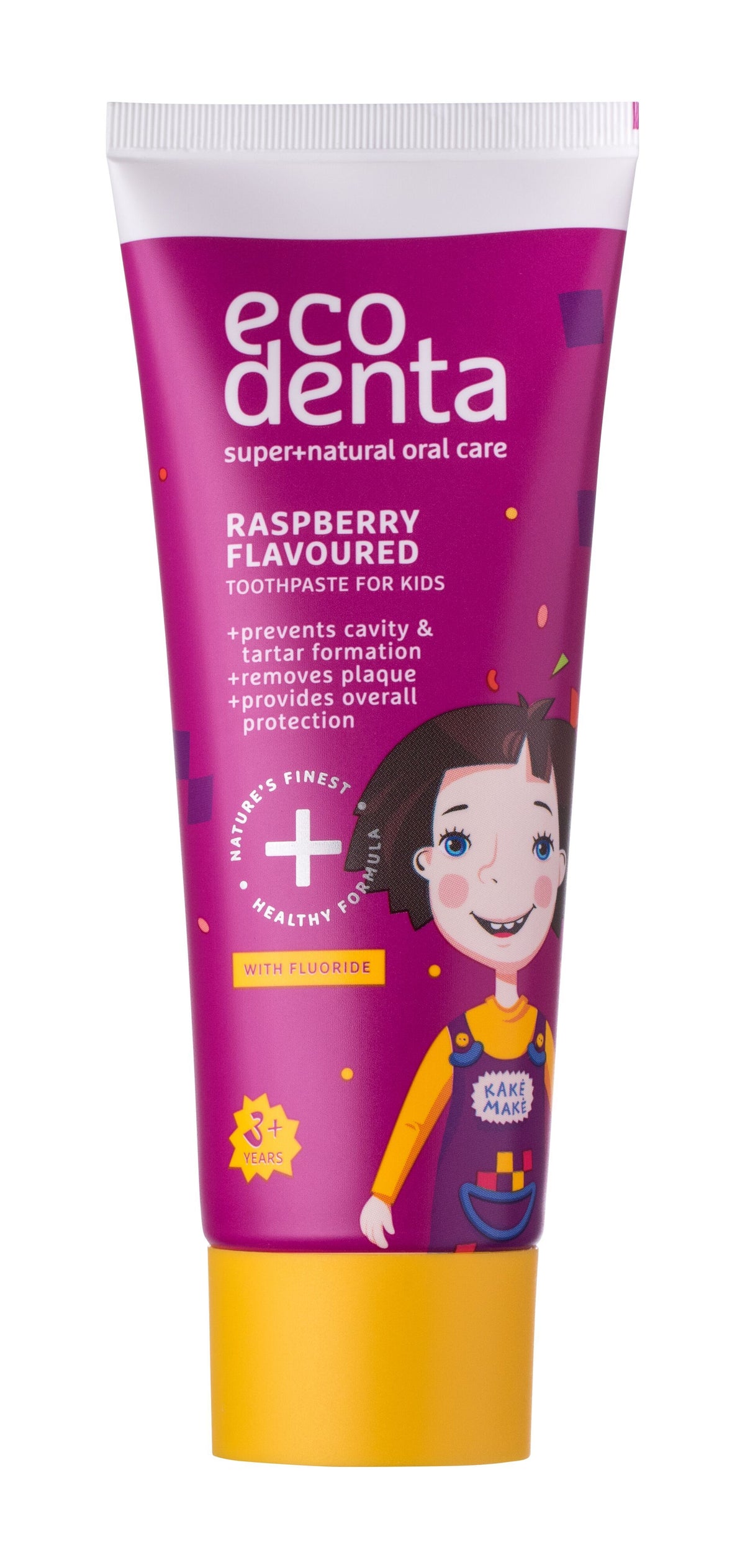 Ecodenta Super+Natural Oral Care Raspberry Toothpaste