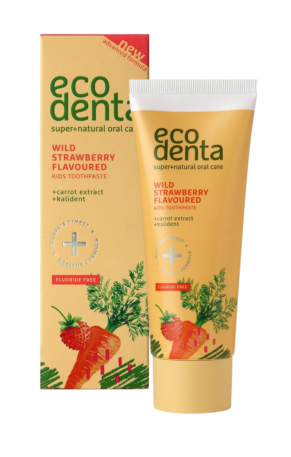 Ecodenta Toothpaste Wild Strawberry Flavoured Toothpaste