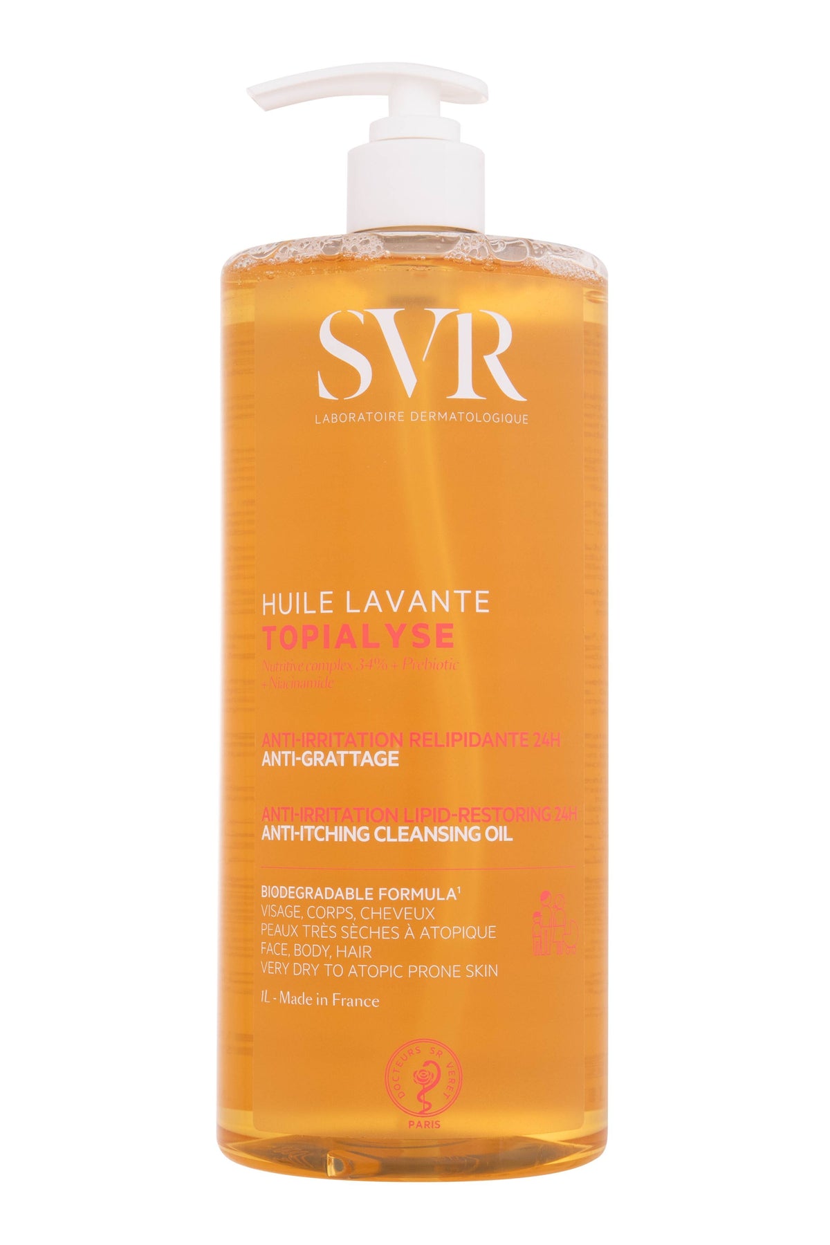 SVR Topialyse Huile Lavante Shower Oil