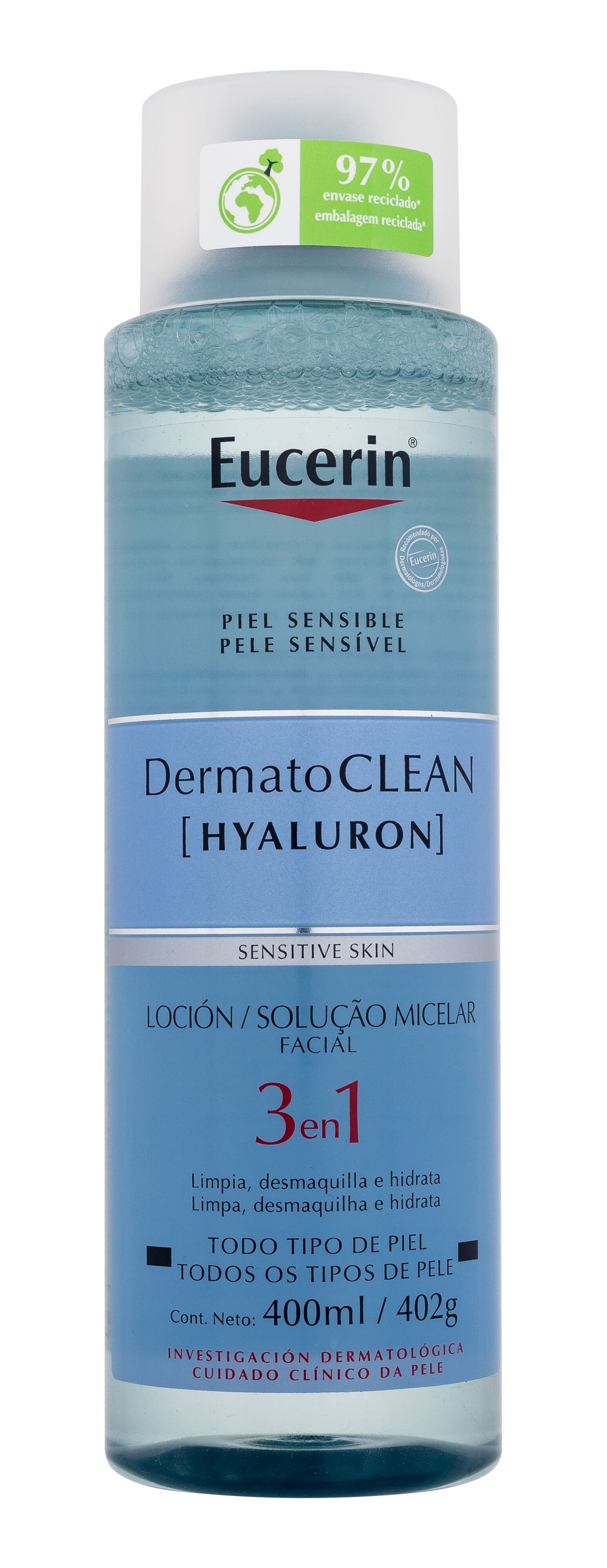 Eucerin DermatoClean Hyaluron Micellar Water 3in1 Micellar Water