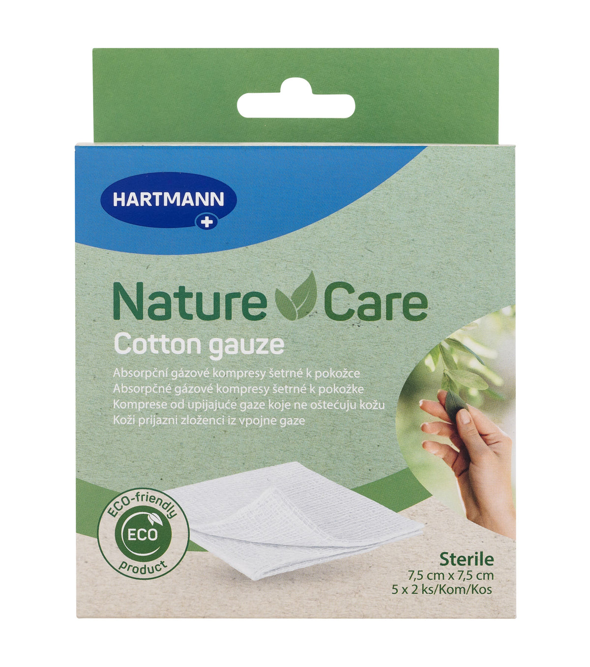 Cosmos Nature Care Cotton Gauze Plaster 10 ks