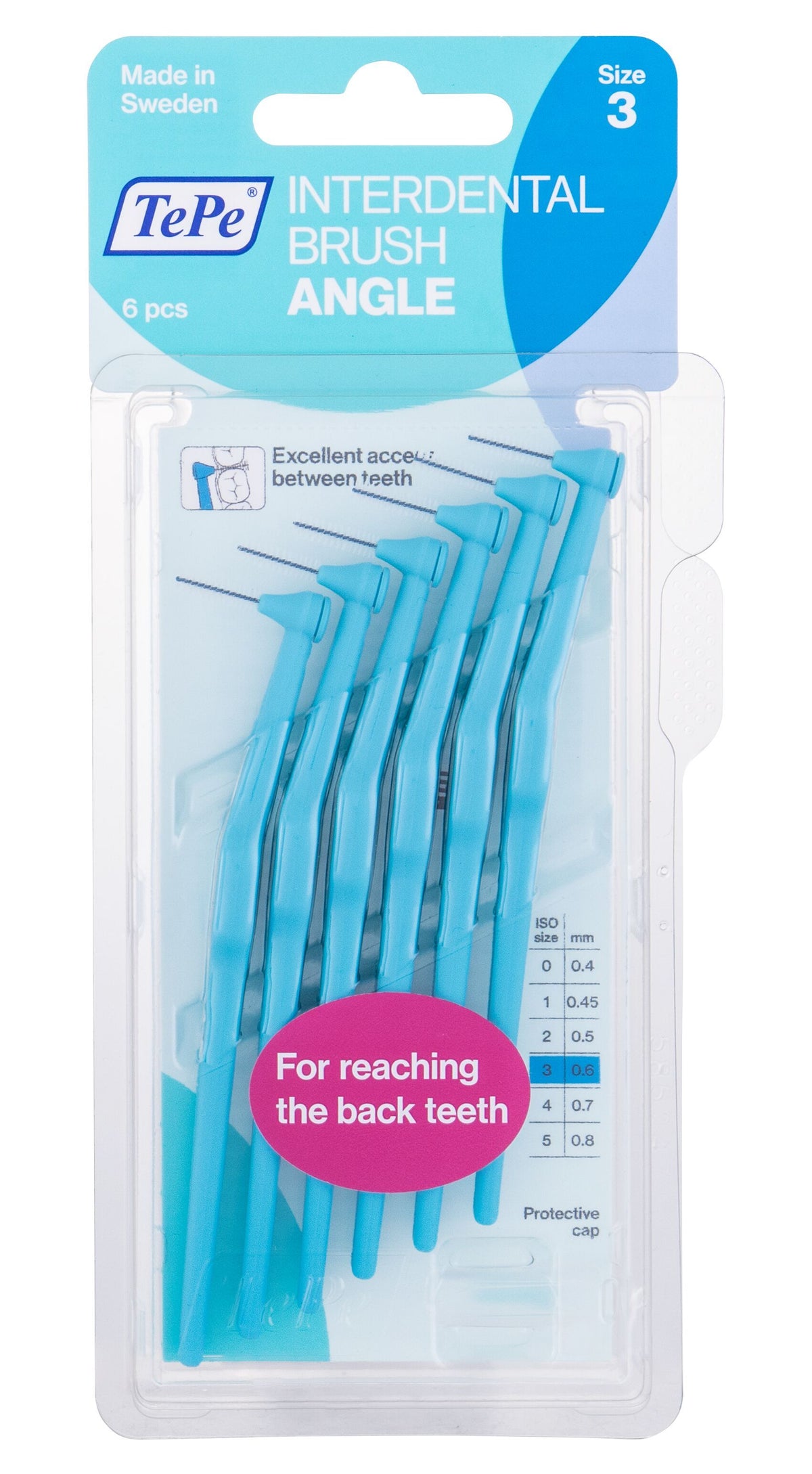 TePe Angle Interdental Brush 6 ks 0,6 mm