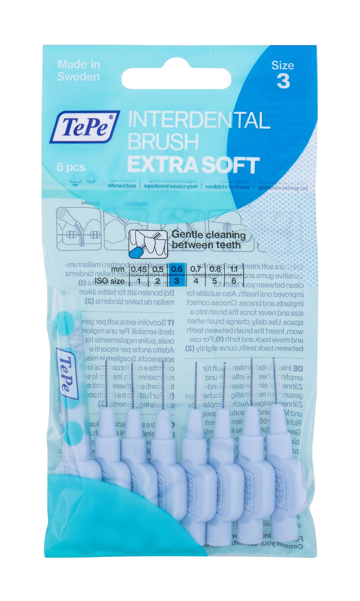 TePe Extra Soft Interdental Brush 8 ks 0,6 mm