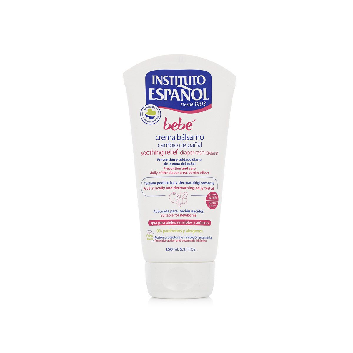 Instituto Espanol Baby Balm Cream For Diaper Rash