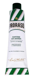 PRORASO Green Shaving Soap In A Tube Shaving Foam