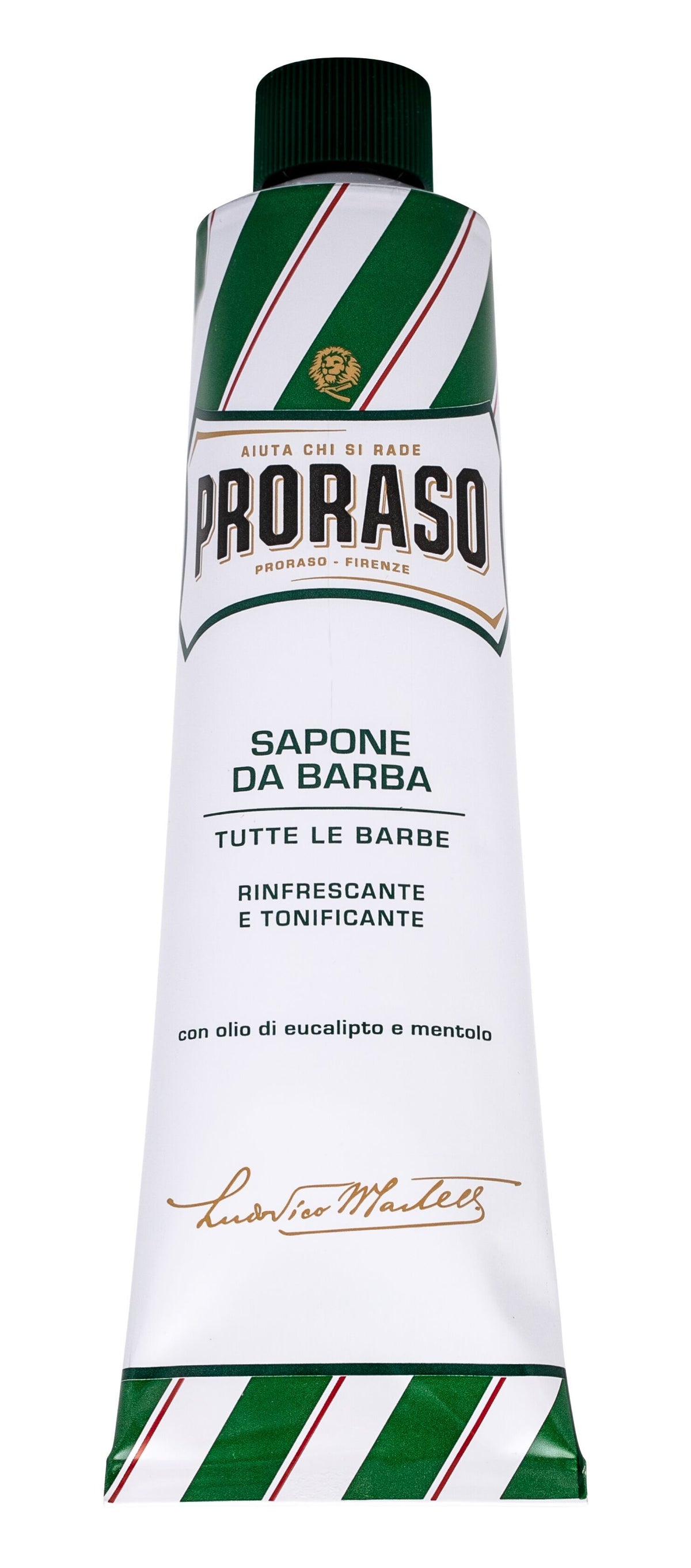 PRORASO Green Shaving Soap In A Tube Shaving Foam