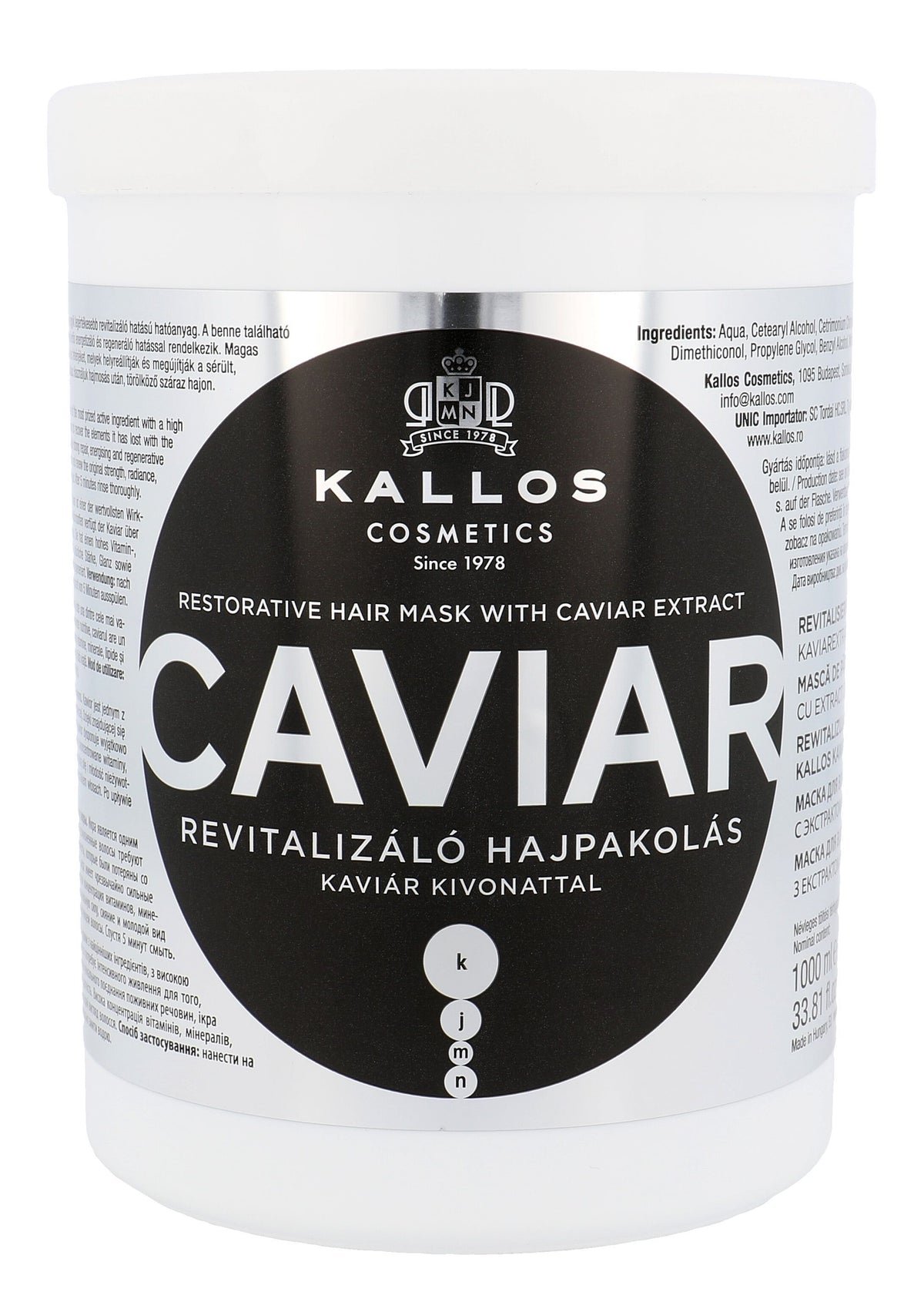 Kallos Cosmetics Caviar Restorative Hair Mask