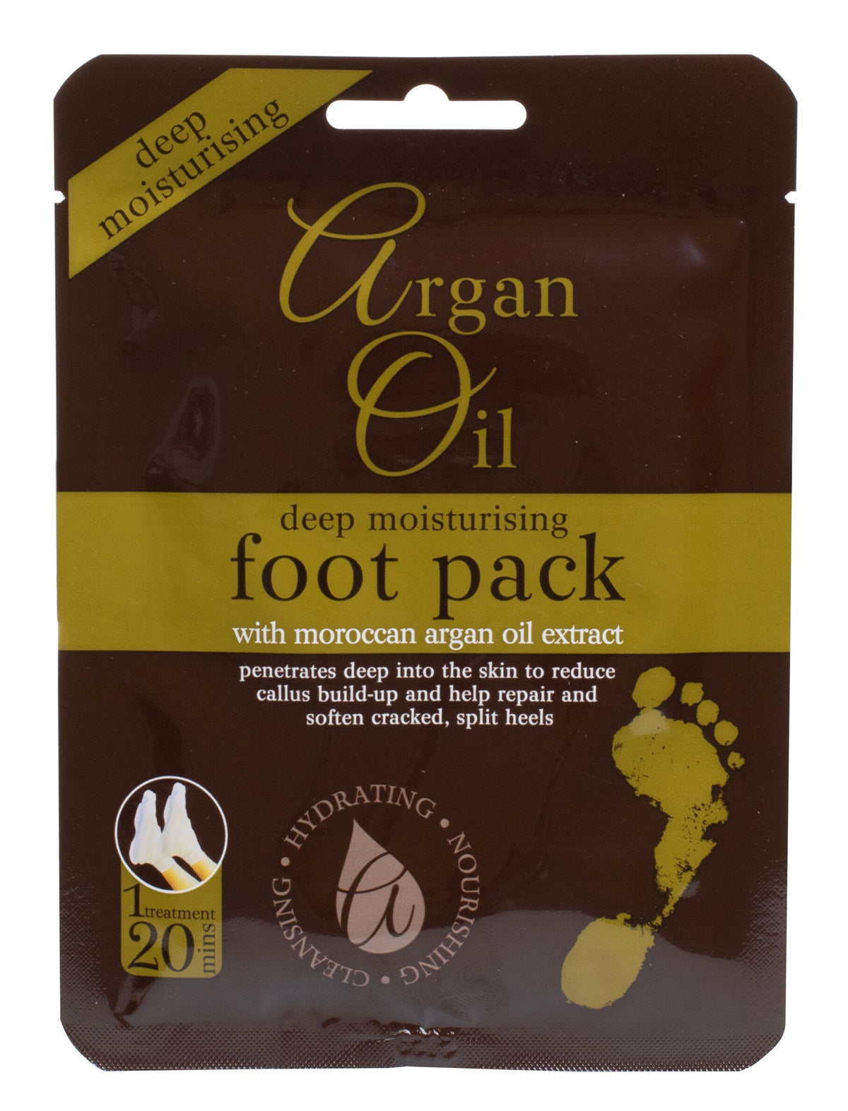 Xpel Argan Oil Deep Moisturising Foot Pack Foot Mask