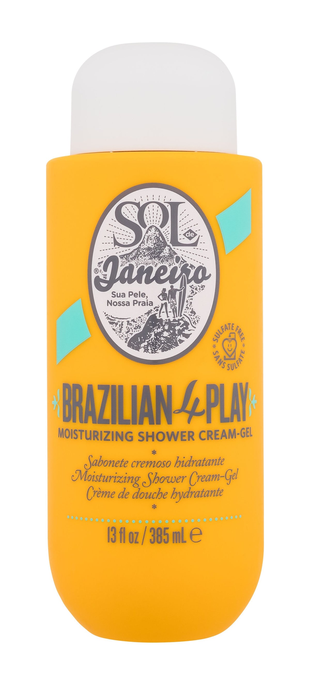 Sol De Janeiro Brazilian 4Play Moisturizing Shower Cream-Gel Shower Cream